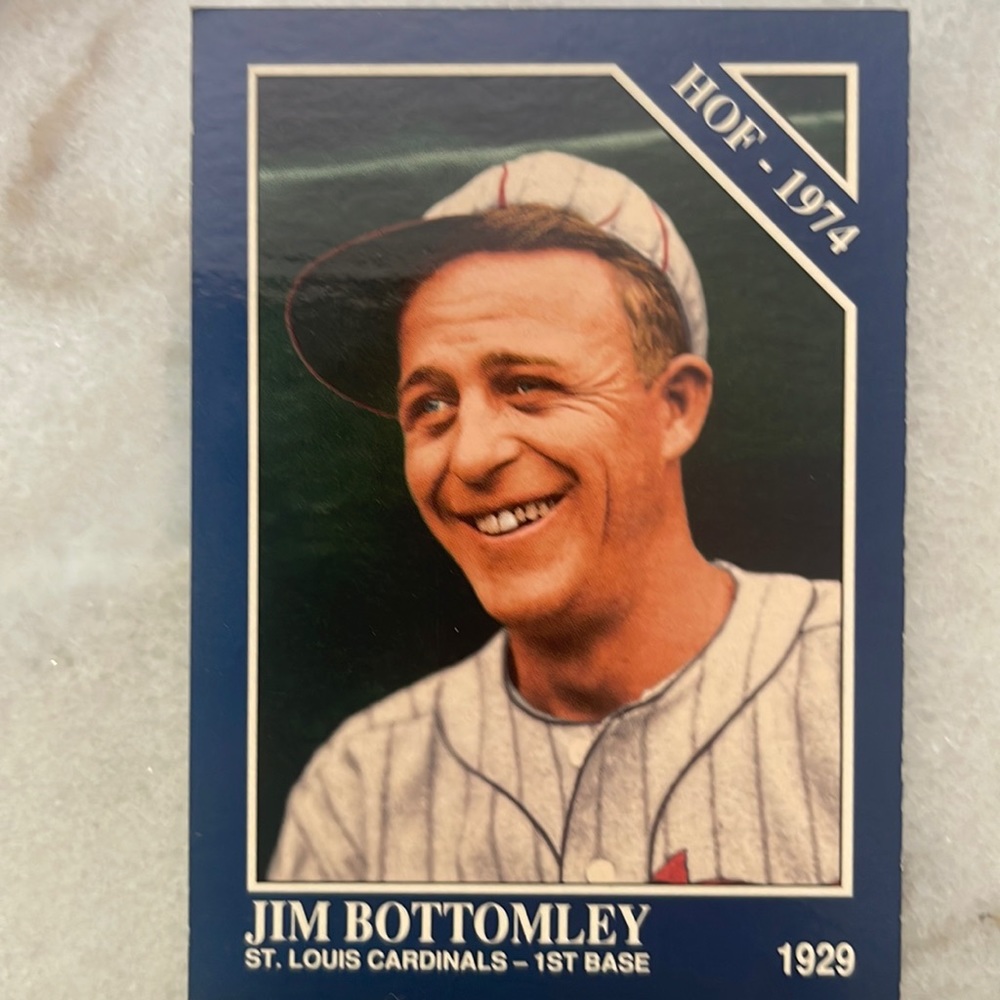 1992 Jim Bottomley card